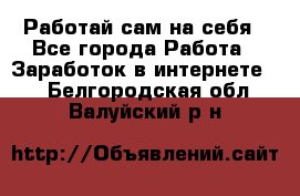 Работай сам на себя - Все города Работа » Заработок в интернете   . Белгородская обл.,Валуйский р-н